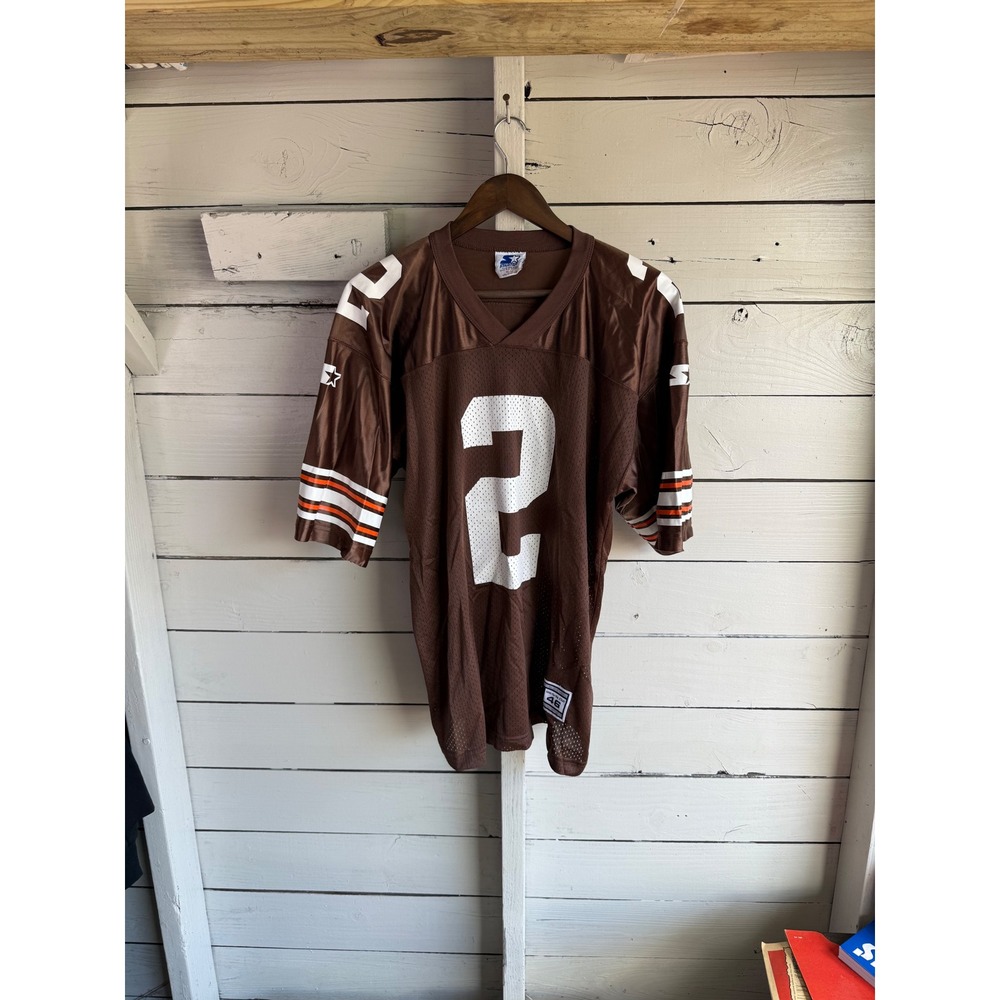 Vintage Starter Cleveland Browns Tim Couch 2 Jersey Brown Mens 46 M 1998 NFL